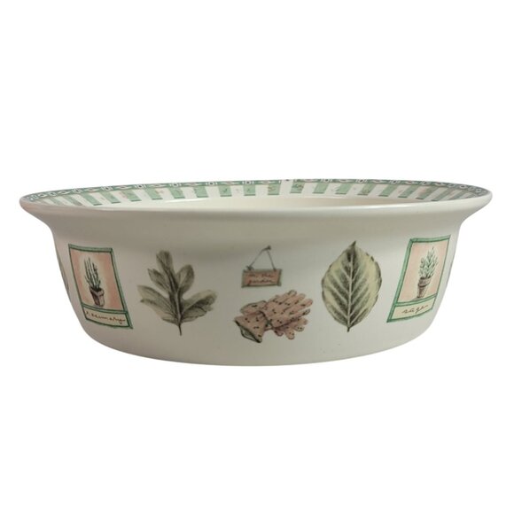 Pfaltzgraff Naturewood Round Serving Bowl Baking Casserole Stoneware Made in USA - Picture 6 of 11